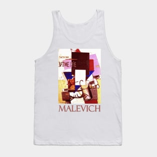 Composition with the Mona Lisa by Kazimir Malevich Tank Top